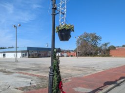 Christmas Light Poles